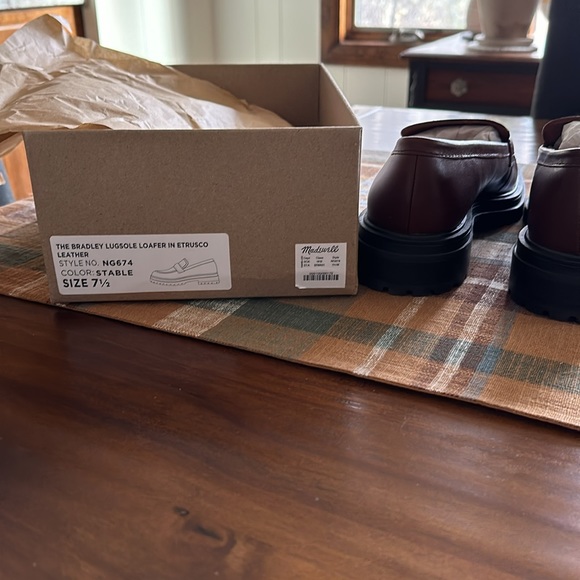 NWT Madewell The Bradley Lugsole Loafer - Picture 5 of 5